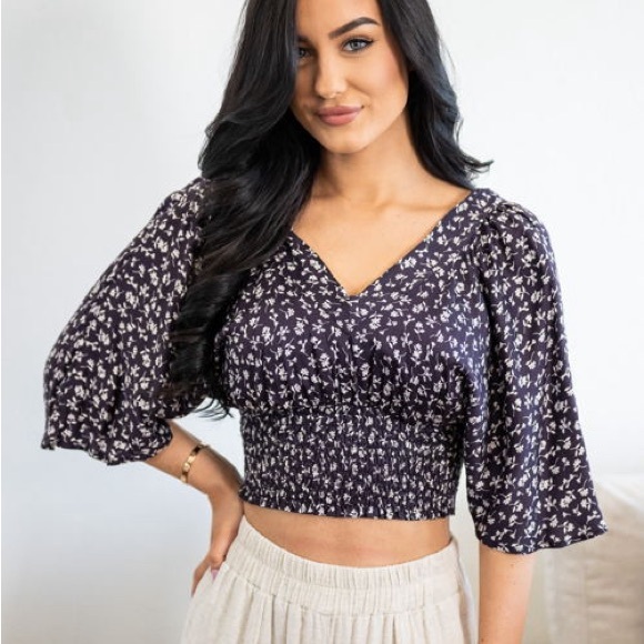 Sozy Tops - Sozy Tencel Serenity Crop Top